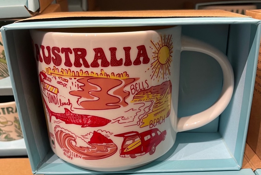 スタバのオーストラリア限定のマグカップ